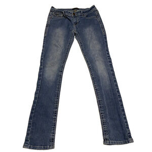 OTB Jeans Womens Size 7/8 Embellished Pocket Cowgirl Western Tight Leg Jeans